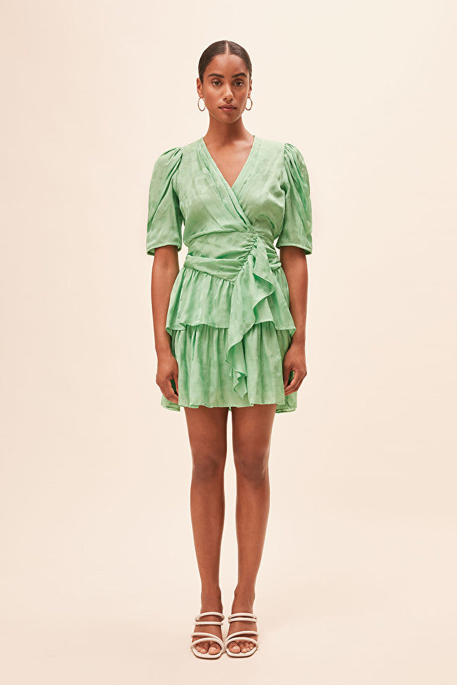 Suncoo Wrap Mini Dress