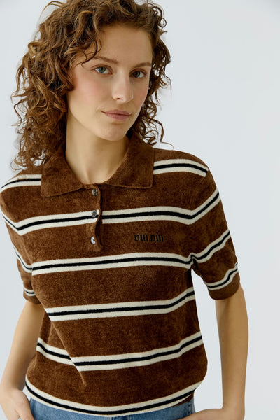 Qui Knit Stripe Top