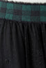 Oui Tulle Check Skirt