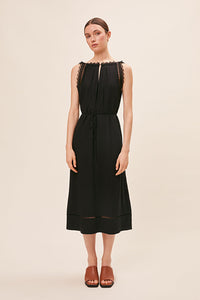Suncoo lace trimmed dress