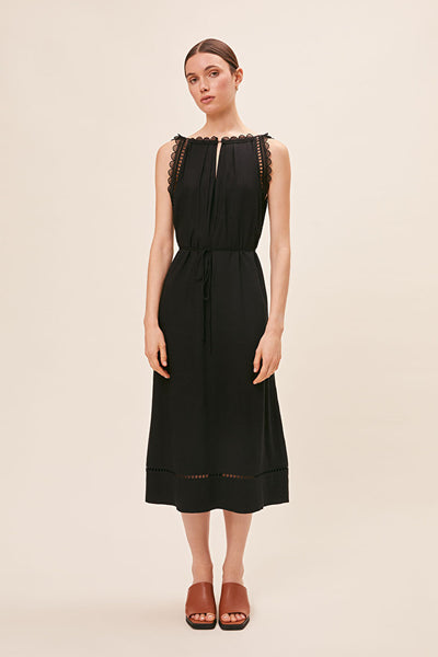 Suncoo lace trimmed dress