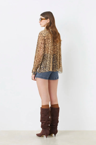 Suncoo Lux Leopard Blouse