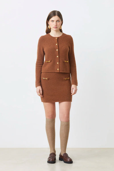 Suncoo Galia Fluffy Cardigan