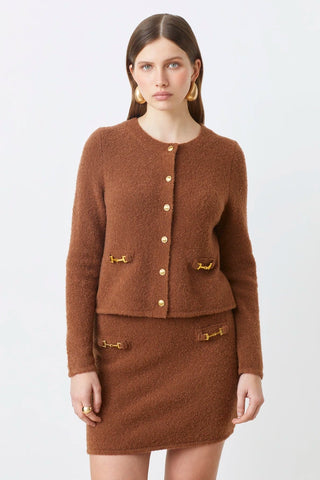 Suncoo Galia Fluffy Cardigan