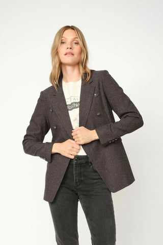 Mos Mosh Mmabeth Svala Blazer Tweed Double Breast
