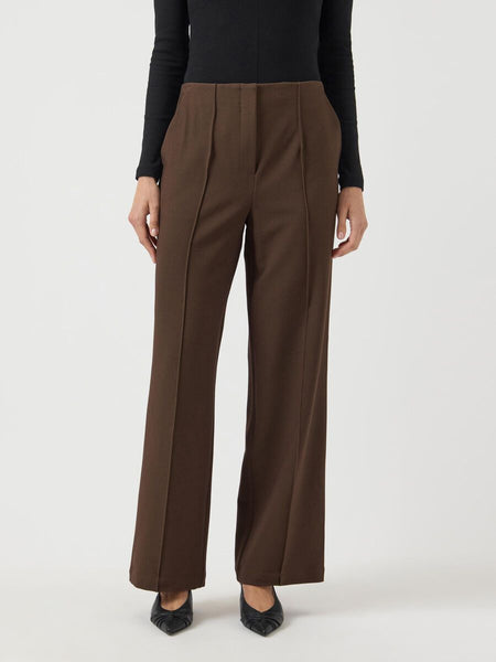 YAS Yasreemaj Chocolate Brown Trouser