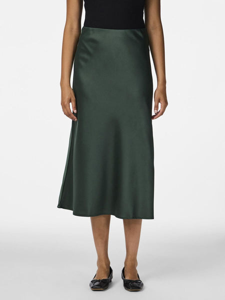YAS Yaspella Midi Skirt Sycamore