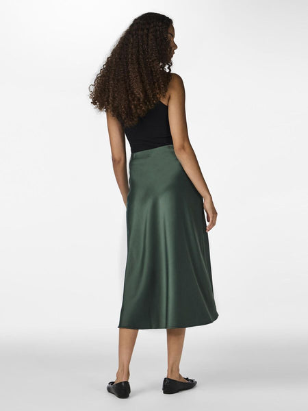 YAS Yaspella Midi Skirt Sycamore