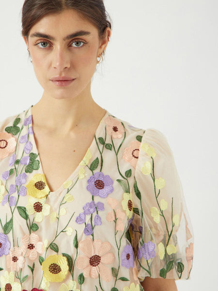 Yas flowering mini dress