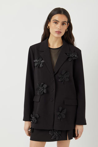 YAS Yasflisra Flower Blazer