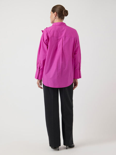 Yas Yasgira Oversize Blouse Pink