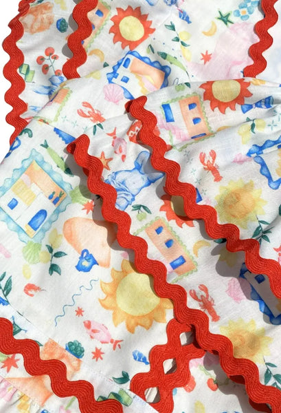 Fee G Lyra Rick Rack Dress