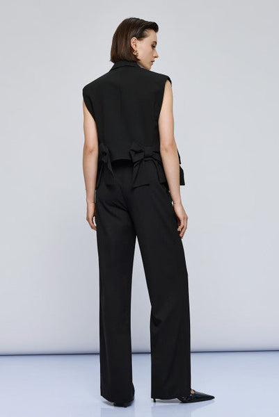 Access Spell Sleeveless Jacket With Bows
