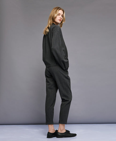 Access Bomber Jacket With Rhinestones