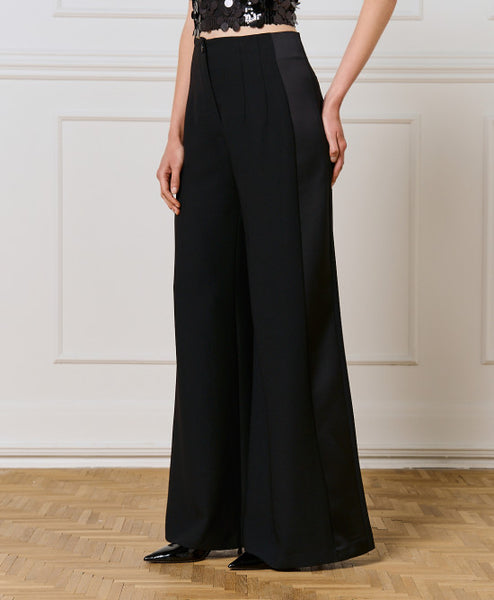 Access Wide-Leg Pants With Side Details