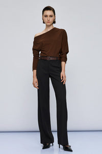 Access Wide Straight-Leg Pants