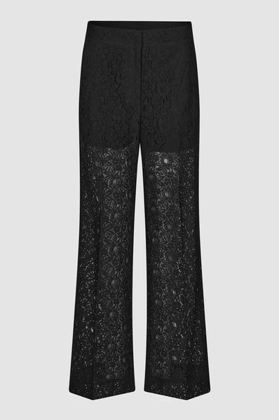 Second Female Black Lacy Trousers