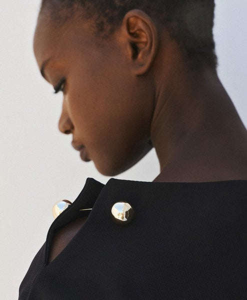 Access Blouse With Asymmetric Sleeves