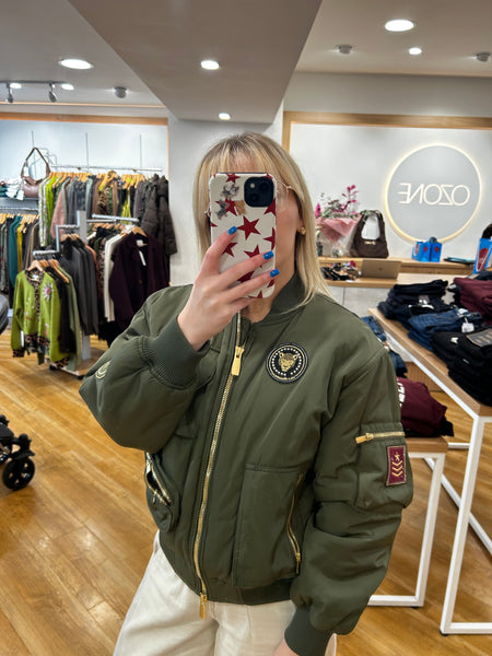 Lola Casedemont Military Bomber Jacket