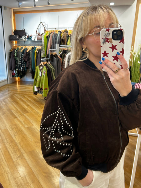 Nu Denmark Eimy Jacket Brown