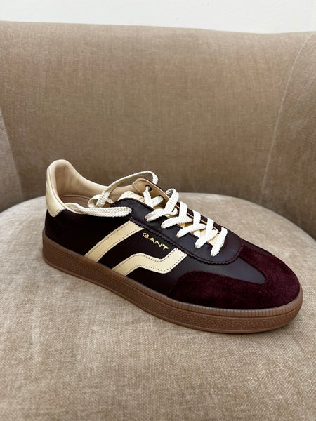 GANT Burgundy Low Trainer