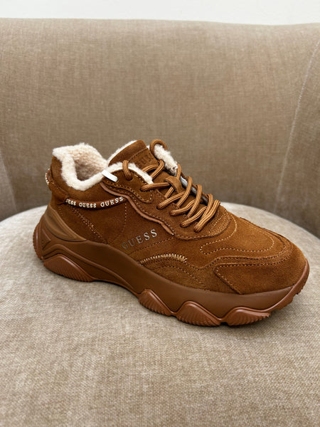 Guess Chunky Fur Trainer