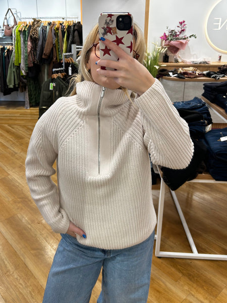 Oui High Neck Sweater