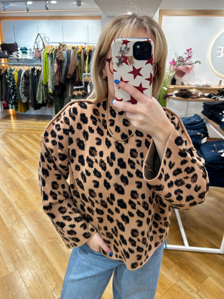Molly Bracken Leopard Knit