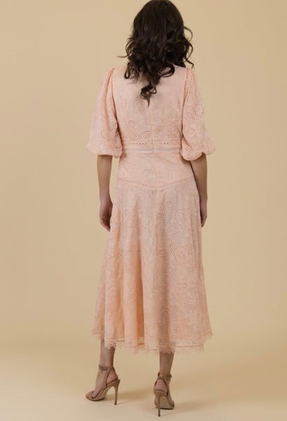 Fee G Dakota Dress Peach