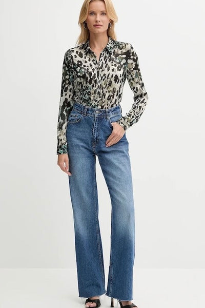 GUESS LEOPARD SHIRT