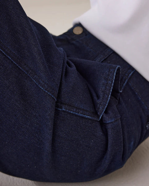 SUMMUM WIDE LEG DENIM WITH  LUREX