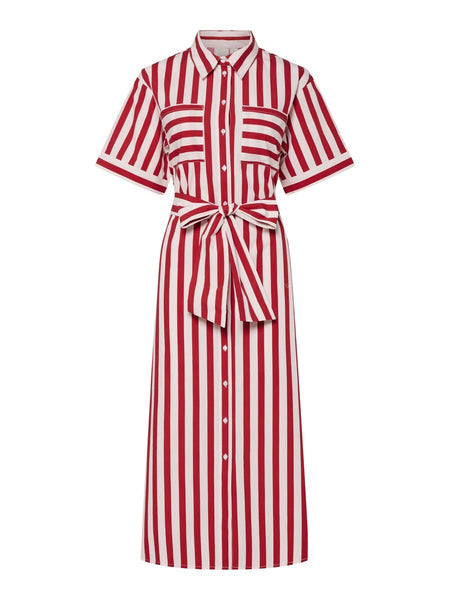 YAS Stripe Shirt Dress
