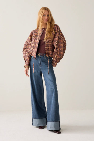 Summum Jacket in jacquard lurex