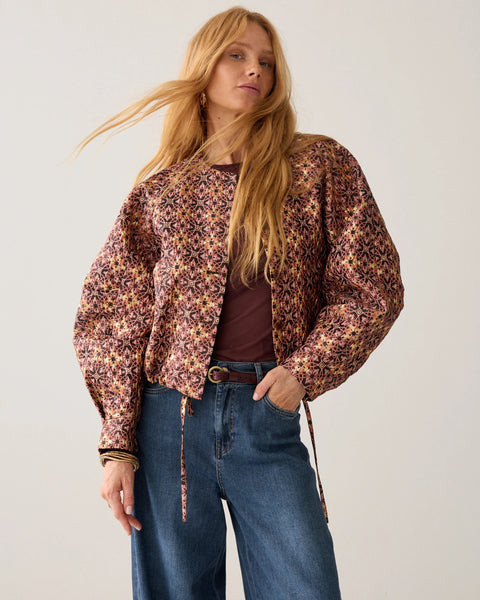 Summum Jacket in jacquard lurex