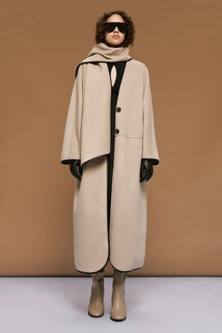 ACCESS Coat with scarf