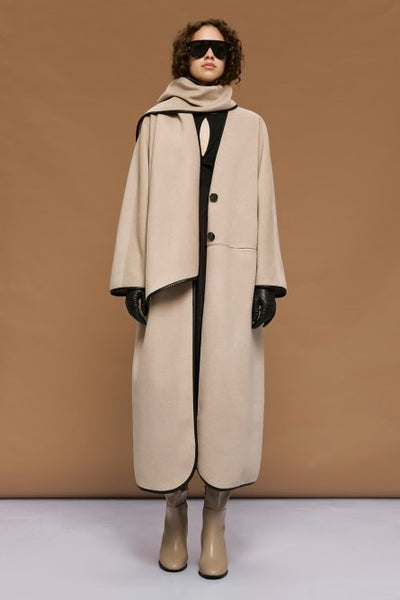 ACCESS Coat with scarf