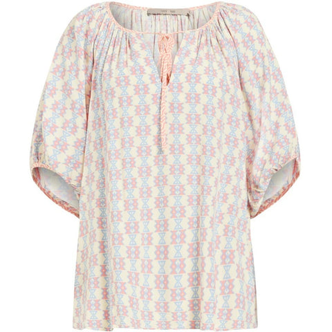 COSTA MANI  MAGGY S/S BLOUSE - MIXED
