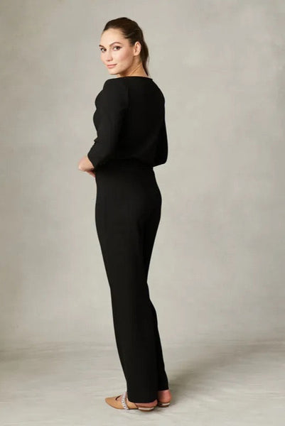 Fee G Margot Cowl Neck Top Black