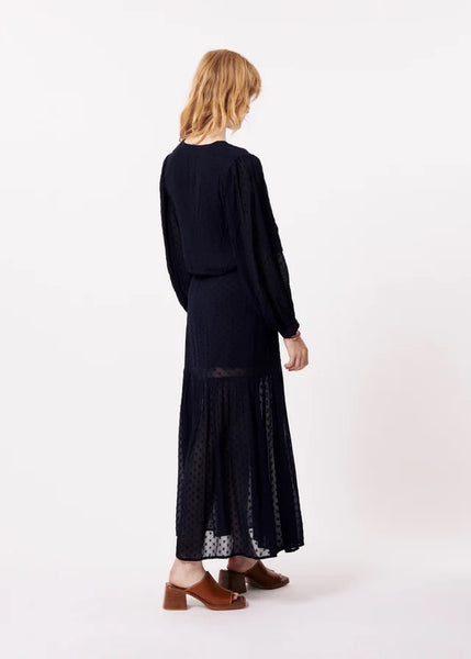 FRNCH NYDIA SHIRT NAVY BLUE