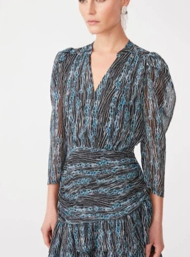 Suncoo Caliste Wrap Dress