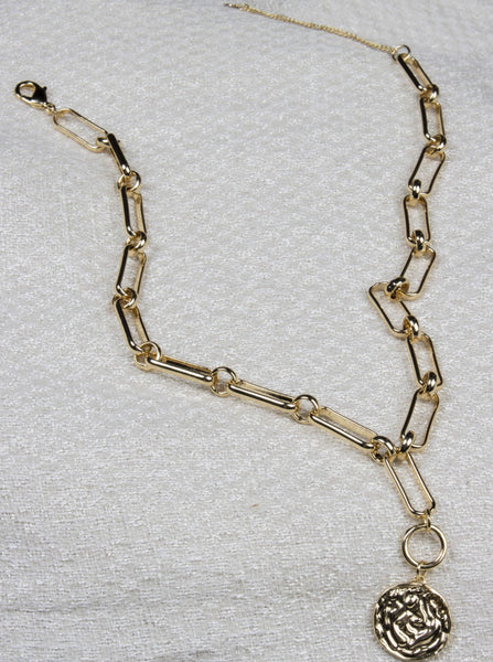 Olia Jewellery Lara Gold Plated Necklace