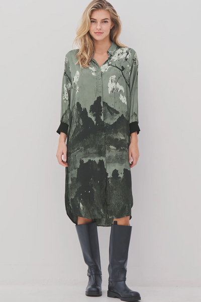 NU Denmark Alli Dress Army