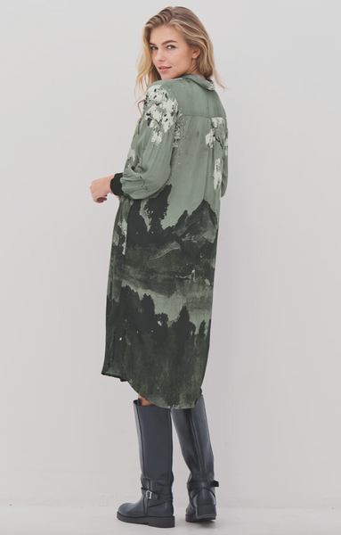 NU Denmark Alli Dress Army