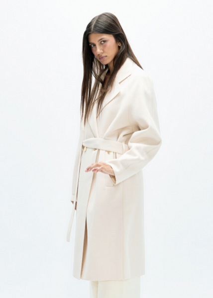Lola Casedemont Mid Cream Coat