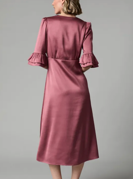 Fee G Enya Long Dress With Buttons