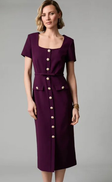 Fee G Plum Felicity Dress