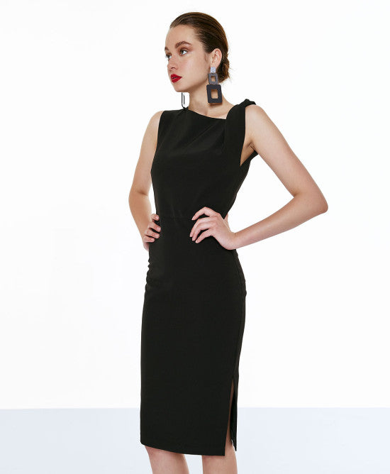 Access pencil sleeveless dress